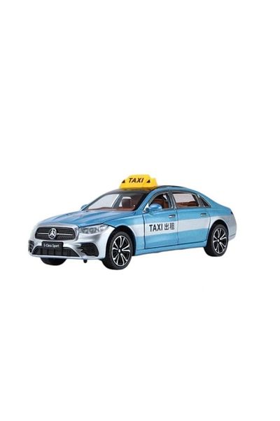 Easy Tedarik Nessiworld Xhd-b2426 C-vardem تشيك دروب 1:24 سيارة أجرة السيدة مع الأبواب المفتوحة للضوء والصوت