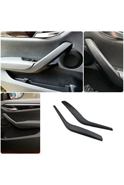 BMW Set 2 Handles X1 E84, Left + Right - Front Driver Door - Black