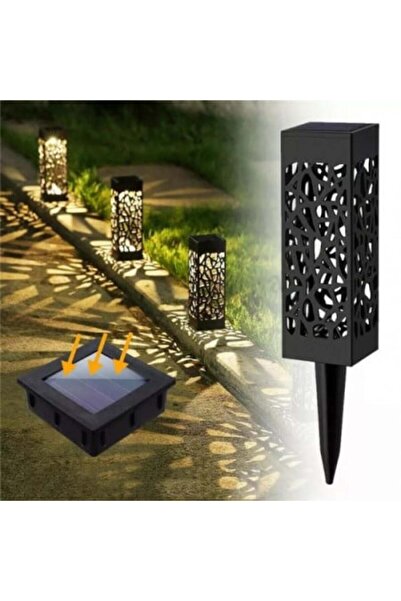 Blusmart Set 8 bucati lampa solara cu fixare in pamant