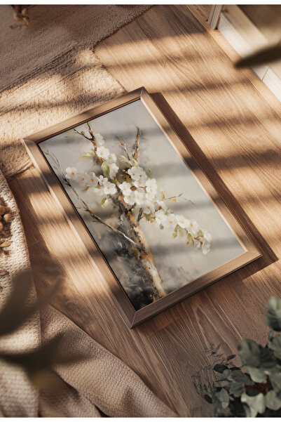 21mxm Imprimări digitale cu peisaje rustice pe pânză, artă cu viață la țară și natură, poster de perete fără ramă