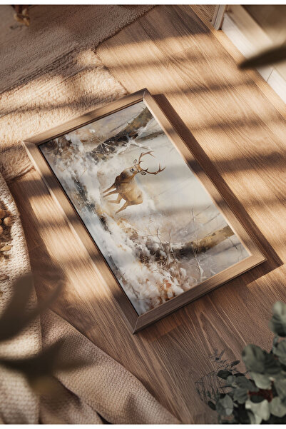 21mxm Imprimări digitale cu peisaje rustice pe pânză, artă cu viață la țară și natură, poster de perete fără ramă