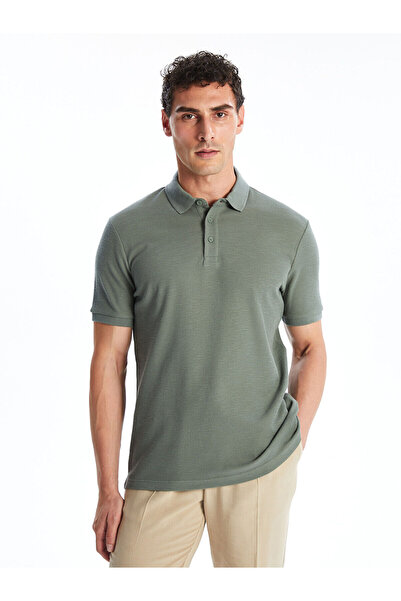 LC Waikiki تيشيرت رجالي بأكمام قصيرة وياقة بولو للموسم الجديد - S5Q295Z8