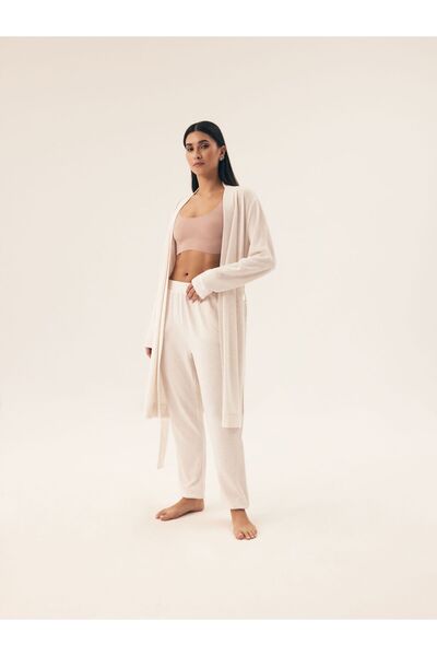 Henderson Fashionable and comfortable women's bathrobe provides warmth and softness Practical details | Boar