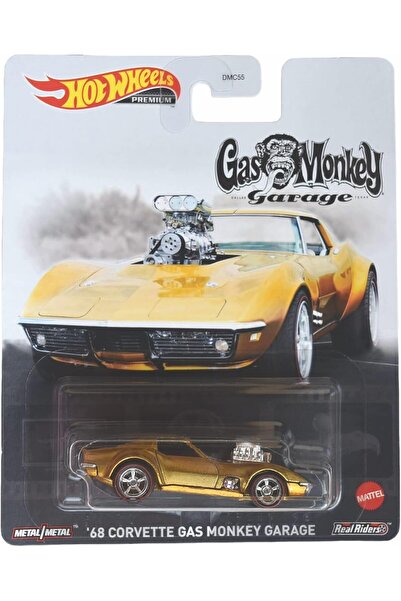 HOT WHEELS Premium Gas Monkey Garage - '68 Corvette Gas Monkey Garage FLD15