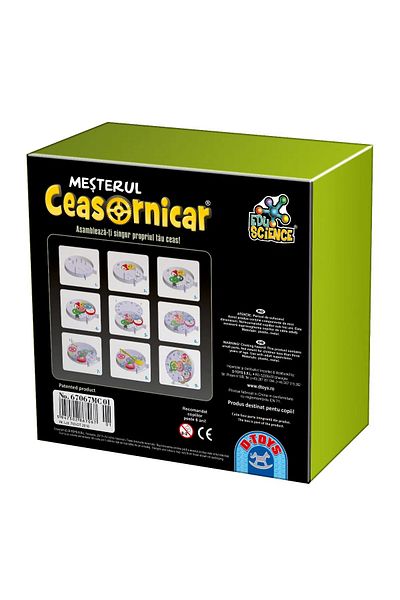 D-Toys Master Watchmaker – Clock Assembly Set – Educational Game