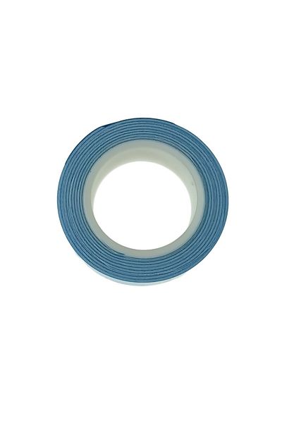 POLYTEX Double-sided mounting tape, Polytex 01600, 19mm width, 1.5m length, blue