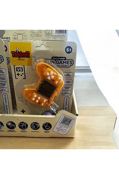 CNS Concept Tetris Keychain ​​Bag Ornament Orange