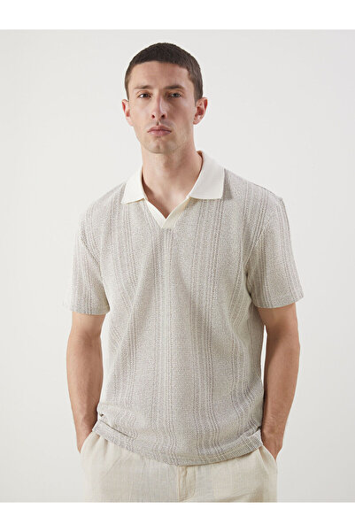 LC Waikiki Peak New Season Polo Neck Short Sleeve Men's T-Shirt