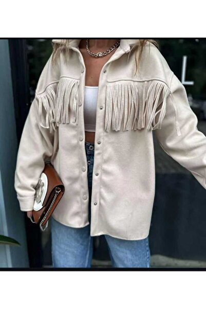 ZARAZA püskül detaylı ceket