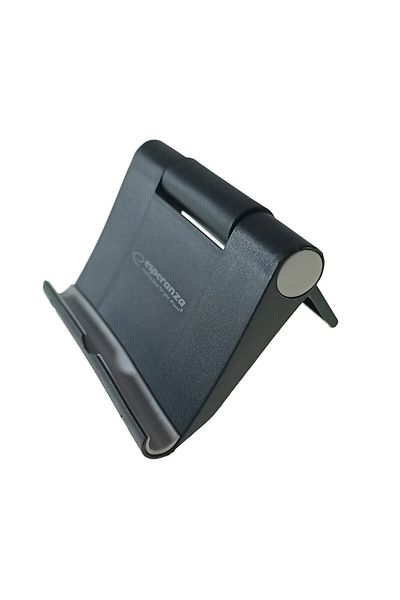 ESPERANZA Foldable desk stand, Esperanza Faro, for smartphone and tablet, dimensions 98 x 77 x 12 mm