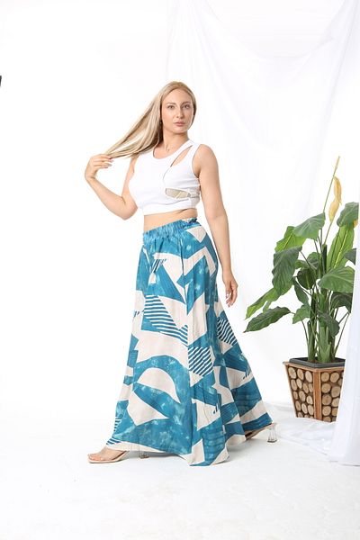 XL Modam Women's Plus Size Woven Viscose Plus Size Pants