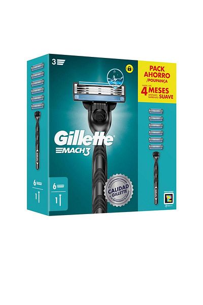 Gillette Set pentru barbierit Gillette MACH 3 7 buc