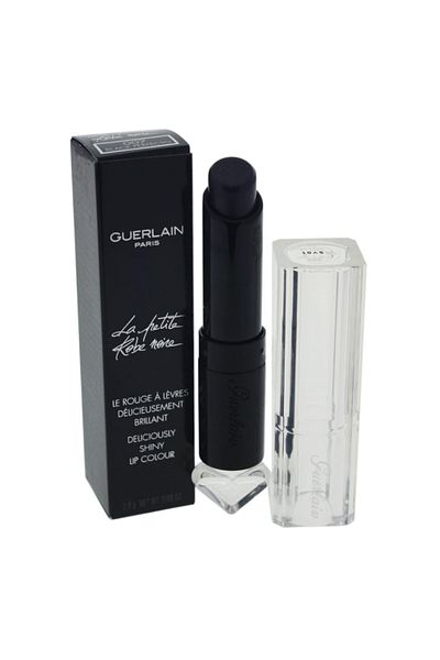 Guerlain La Petite Robe Noire Deliciously Shiny Lip Color Lipstick - 007 Black Perfecto, 0.09 oz
