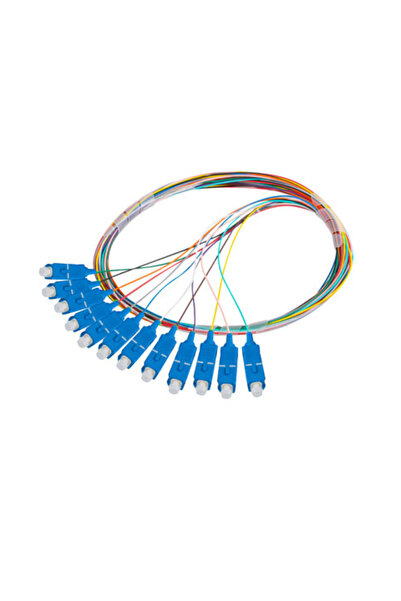 Lanberg Set de 12 adaptoare de rețea cu fibră optică tip pigtail cu conector ...