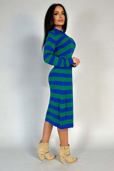 WildFashion Rochie lunga din material elastic crosetat H759-1414 Universala