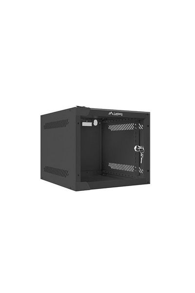 Lanberg Hanging rack cabinet, Lanberg, 10 inch, 4U, 280 x 310 mm, Black
