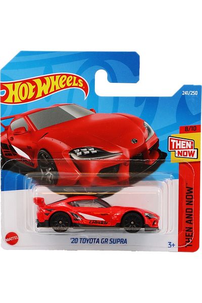 HOT WHEELS Masinuta Metalica Hot Wheels, Toyota GR Supra 2020, Rosu, 1:64