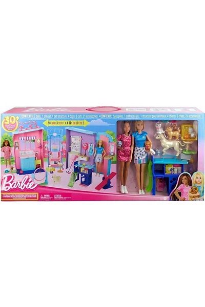 Barbie Playset - Pet Grooming Salon