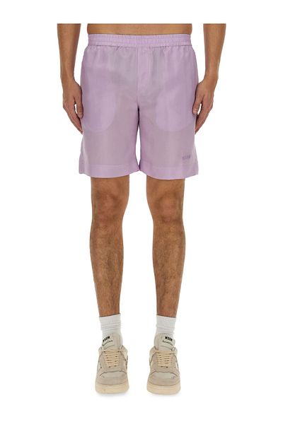 MSGM Short With Logo
