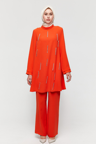 Setrms Sarkıt Taşlı İkili Davet Takım