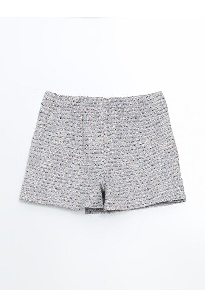LC Waikiki LCW Kids Beli Lastikli Kız Çocuk Tüvit Şort Etek