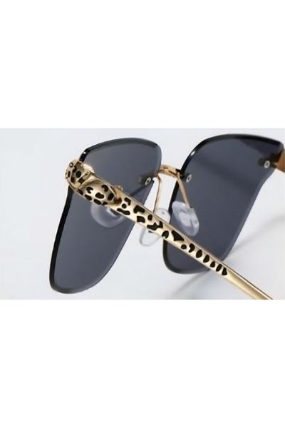 Escales Women's Uv-400 Protection Luxury Rimless Sunglasses