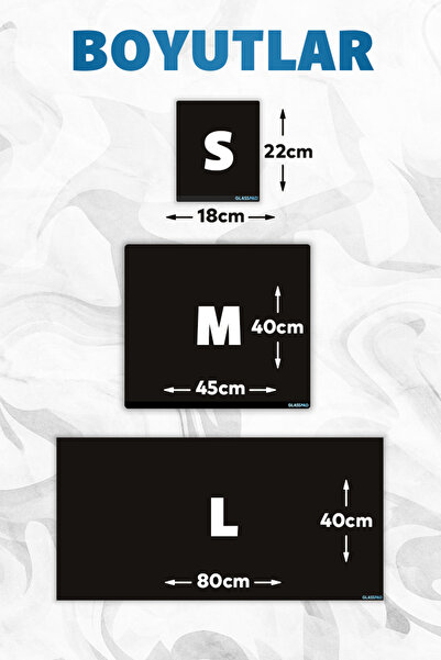 GlassPad Подложка за мишка Cam - Berserk: Guts (3) - Премиум закалено стъкло - 45x40 cm [M]