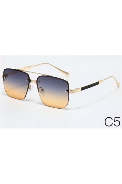 Escales Men's Uv-400 Protection Luxury Sunglasses