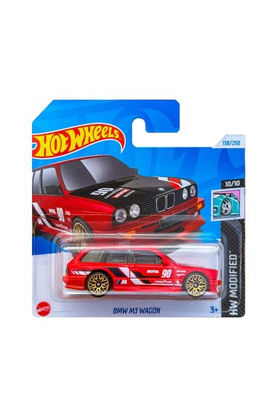 HOT WHEELS Masinuta Metalica Hot Wheels BMW M3 Wagon, HW Modified, 1:64, Rosu