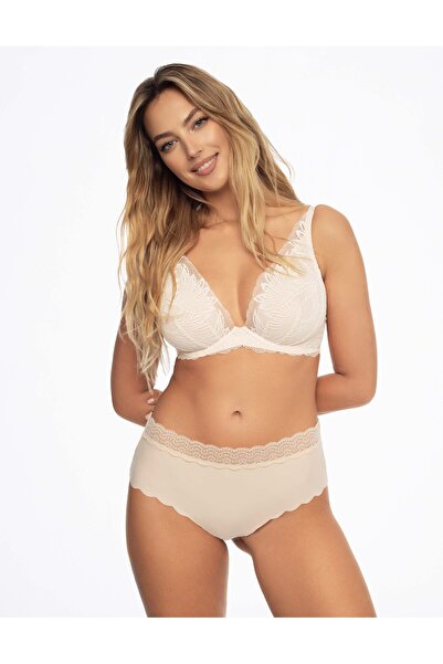 Henderson Sutien fără căptușeală, cu șireturi moi, confortabil și senzual | Annie