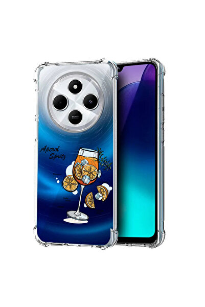 bestcase Αντικραδασμική θήκη με τύπωμα για XIAOMl Redmi 14C, Aperol Spritz, 1...