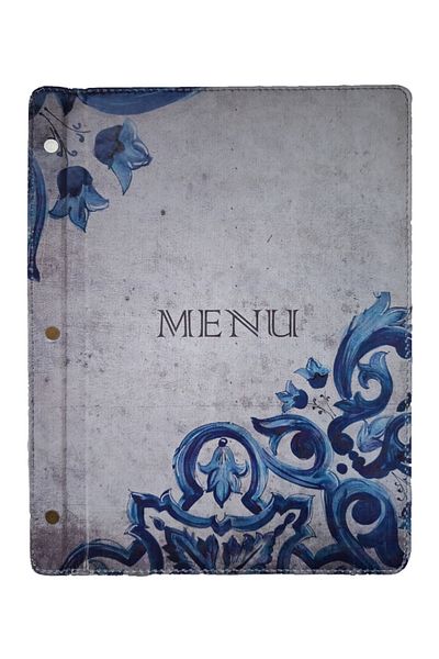 ankara menü Thermo Leather A4 Menu – Menu Container with Transparent Page Protection and Replaceable Content