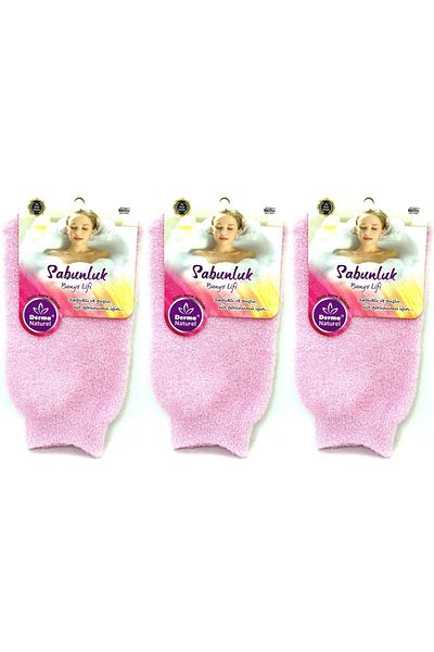 Derma Naturel Soap Dish Bathroom Loofah Ms-30 (Set of 3)