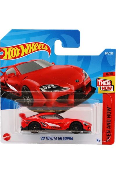 HOT WHEELS Masinuta Metalica Hot Wheels, Toyota GR Supra 2020, Rosu, 1:64