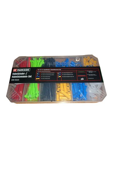 PARKSIDE Parkside cable clamp set, 308 pieces