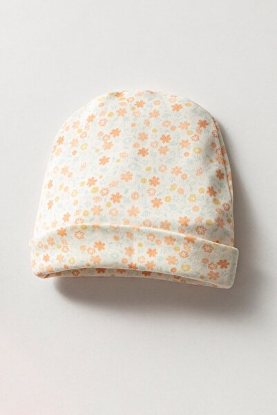 Bebitof Cute Moon and Clouds Patterned Baby 5 Piece Newborn Hospital Release Bodysuit Set