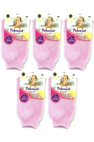 Derma Naturel Soap Dish Bathroom Loofah Ms-30 (Set of 5)
