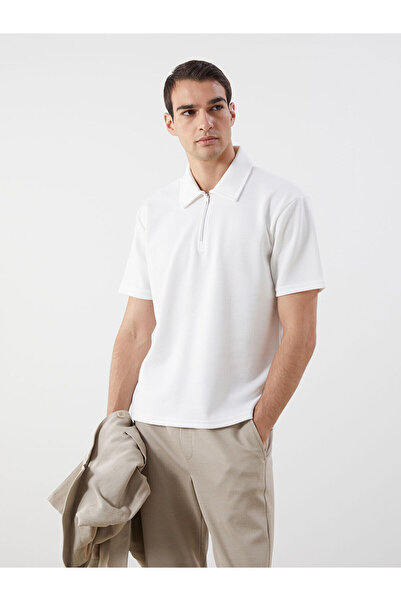 LC Waikiki Νέα σεζόν Polo Collar Short Sleeve Ανδρικό Tisort - S5NI41Z8