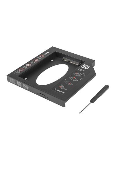 Lanberg Slim HDD adapter, Lanberg, 5.25''->2.5'', 12.7mm