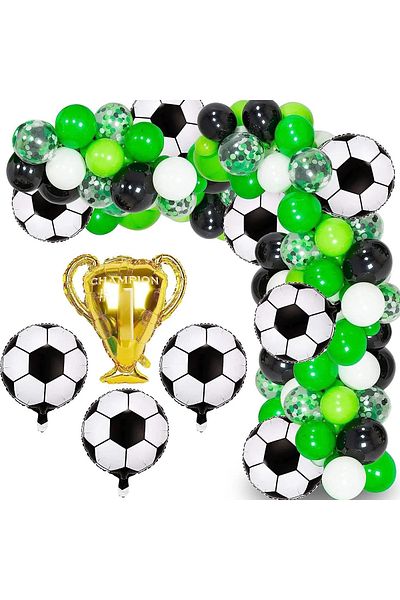 Baloane Vesele Boys Football Champions Balloon Arcade 111 Pieces ARC168