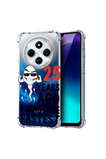 bestcase Carcasă antișoc imprimată pentru XIAOMl Redmi 14C, acum 25 de ani am...
