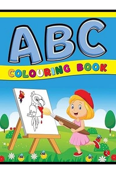 Rupa Publications India ABC COLOURING BOOK FOR AGE 2 TO 5 YEARS