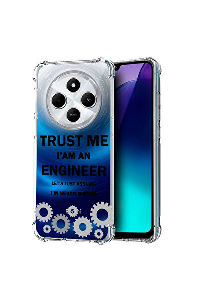 bestcase Αντικραδασμική θήκη με τύπωμα για XIAOMl Redmi 14C, Trust me I'm an ...