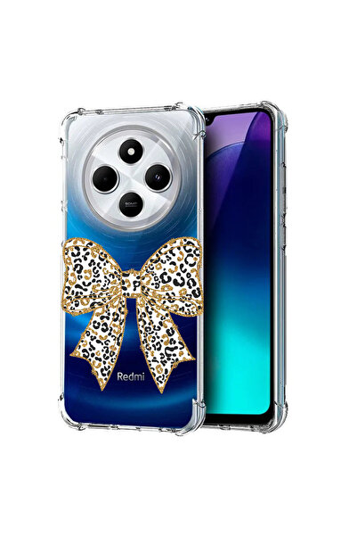 bestcase Αντικραδασμική θήκη με τύπωμα για XIAOMl Redmi 14C, Leopard Bow, 191...