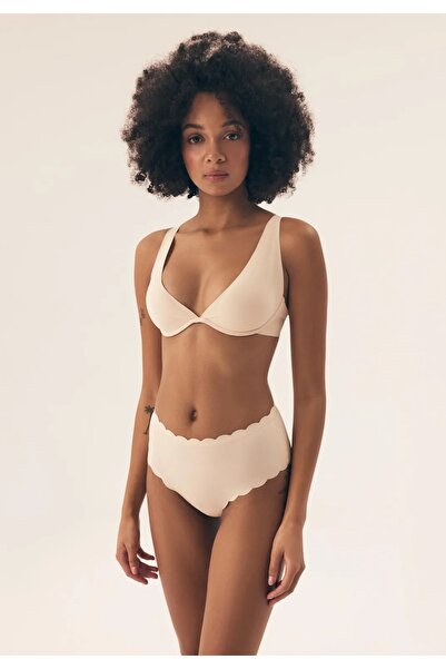 Henderson Sutien triunghi moale cu armătură, tip balconet, cu model simplu, confortabil și elegant | Neony