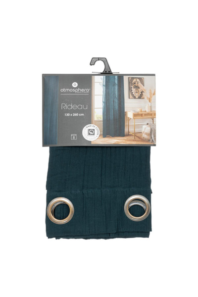 Atmosphera Jamana High Quality Cotton Curtain 130 x 260 cm