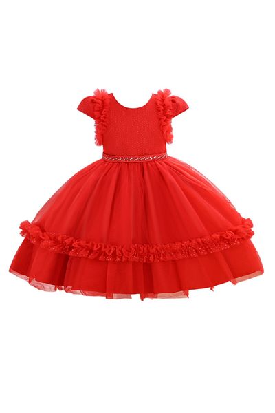 ddaniela D' Daniela - Eleanor Red Party Dress with headband