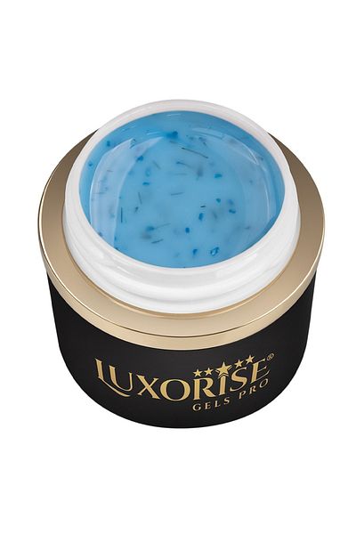 LUXORISE Gel de unghii UV RevoFlex Silk Petal LUXORISE, 15 ml, culoarea stropilor Aqua