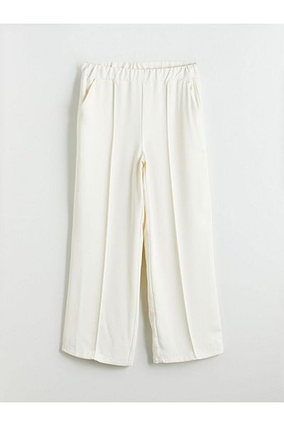 LC Waikiki New Season Women's Elastic Waist Trousers - S5Pg52Z8
