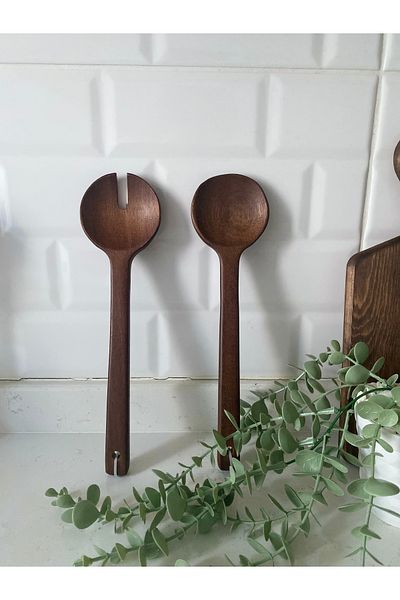 magical dreams Set of 2 Wooden Spoons, Salad Serving Spoon